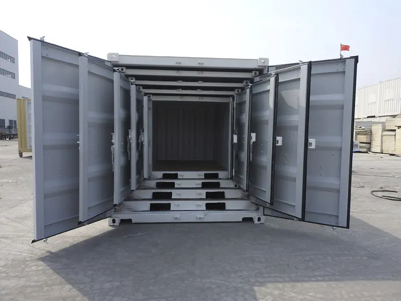 Conteneur de stockage empilable en métal – Image 2
