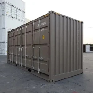Conteneur de stockage latéral ouvert de 20 pieds de haut