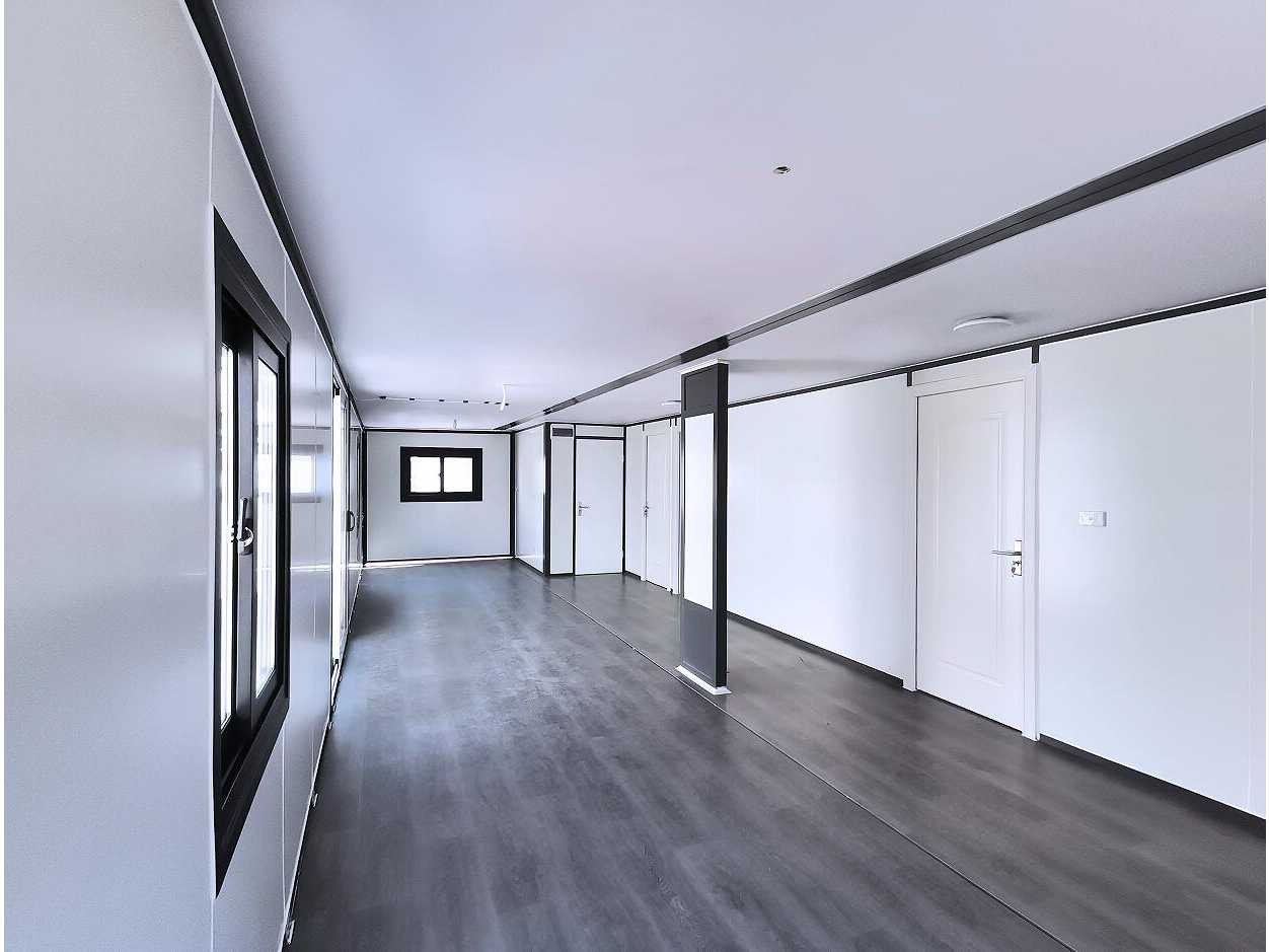 Conteneur comme habitat Deluxe 12x6m 3 chambres et cuisine – Image 6