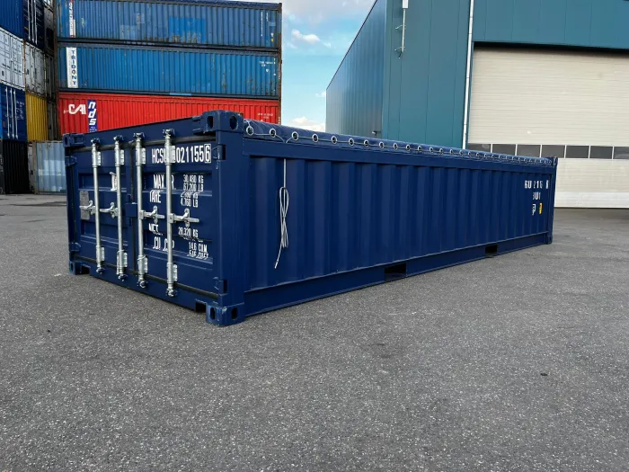 CONTENEUR OPEN TOP DE 20 PIEDS À DEMI-HAUTEUR