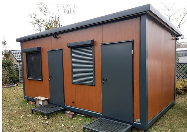 Conteneur social 17m2 + Bureau + Wc – Image 2