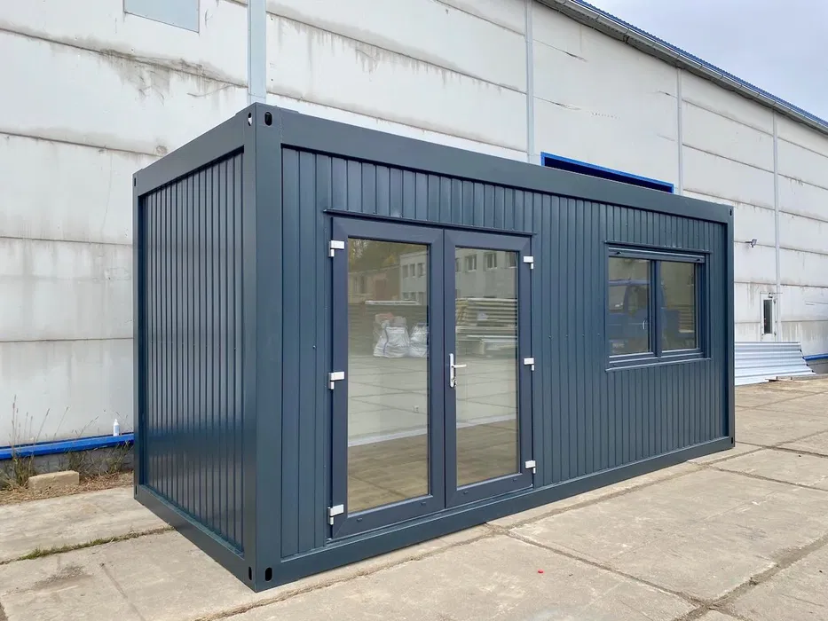 Conteneur de construction résidentiel et bureau 6x2,5m